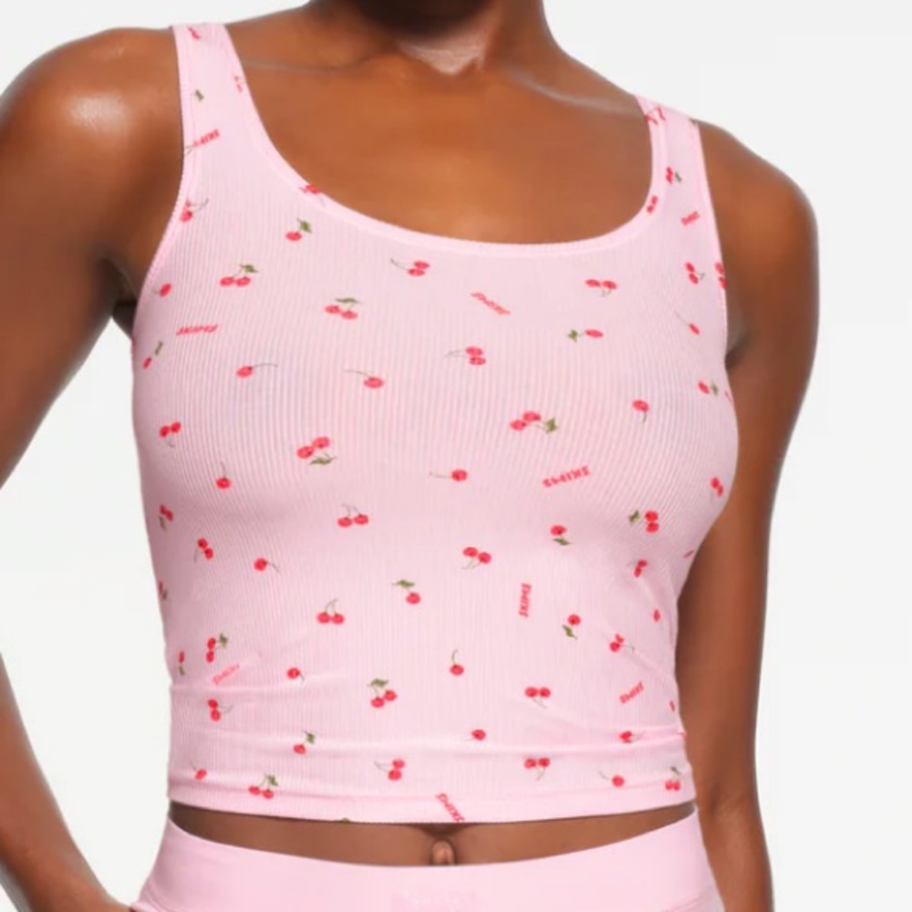 ‼️sold ‼️Skims Valentines Soft Lounge Tank Top size medium